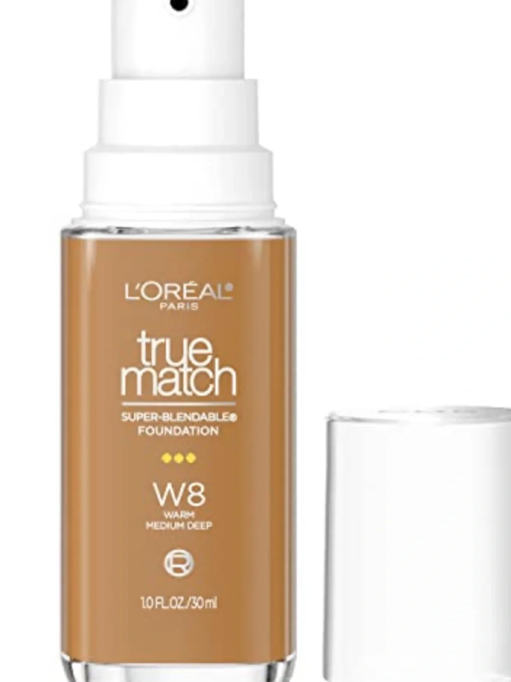 True Match Liquid Foundation W8 Warm Medium Deep